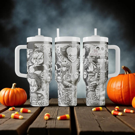 Engraved Halloween Horror Cup – Custom Gift