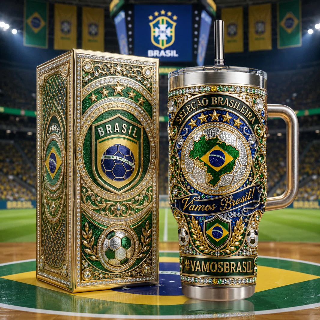 Brazil World Cup 2026 Tumbler