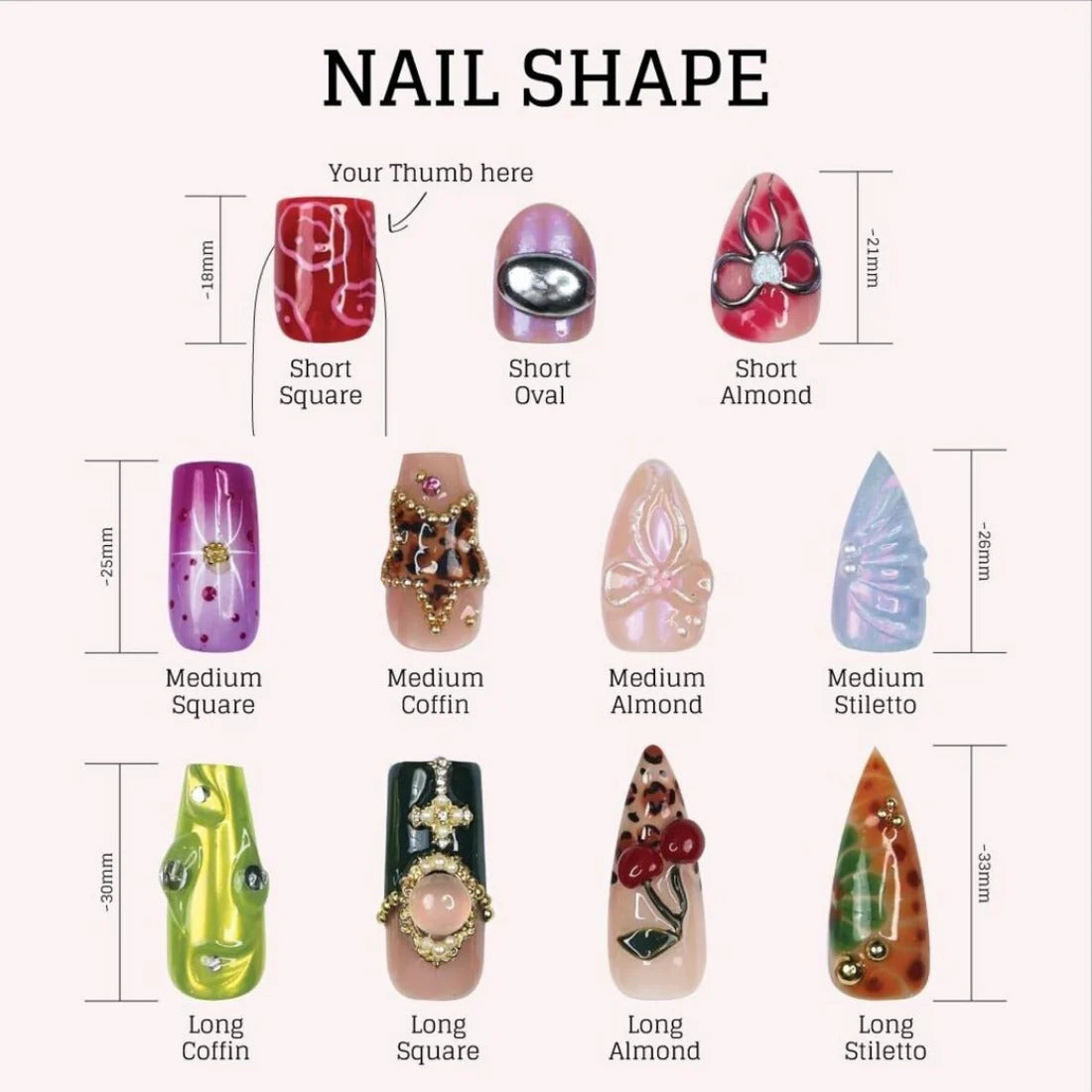 BTS Press On Nails V2